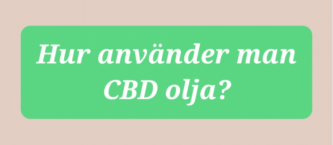 Vilka biverkningar har CBD olja?